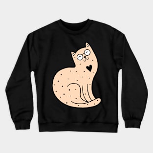 Doodle cat Crewneck Sweatshirt